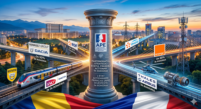 🇫🇷 Știai că Statul Francez este „patron” și în România?