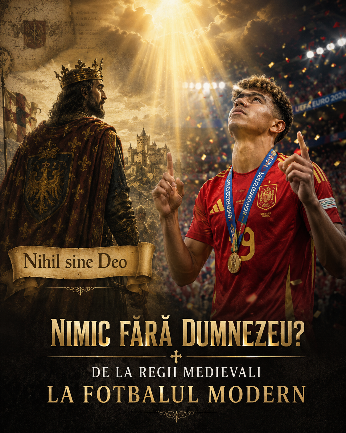 ⏳ **NIMIC FĂRĂ DUMNEZEU? DE LA REGII MEDIEVALI LA FOTBALUL MODERN**