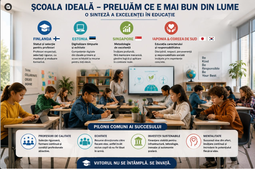 Cum arată sistemul de învățământ ideal?