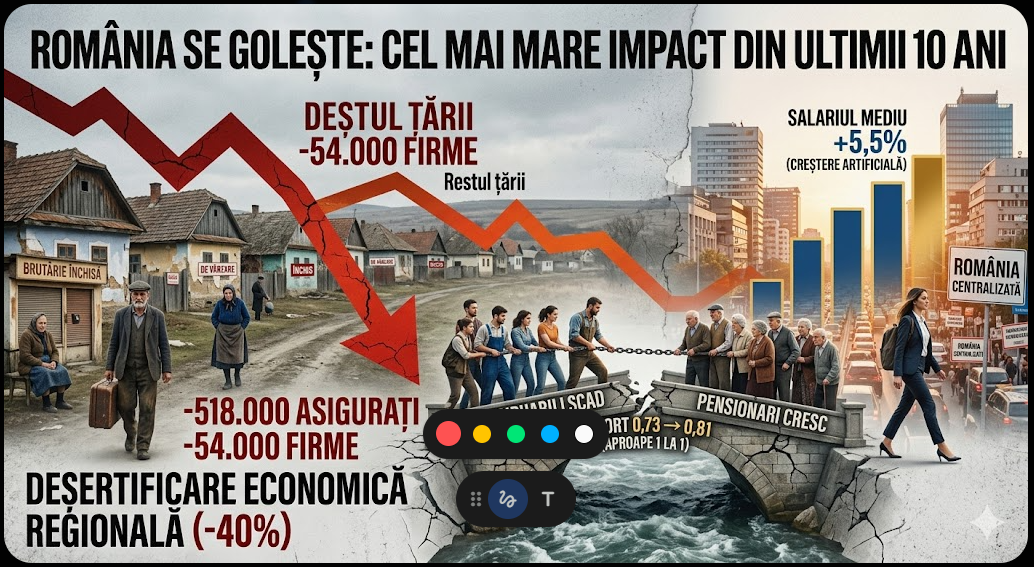 🚨 ROMÂNIA SE GOLEȘTE